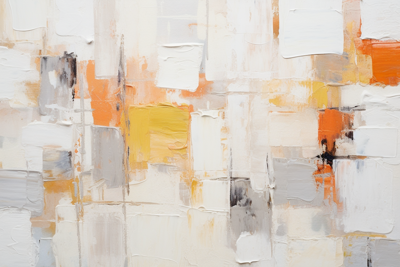 Warm golden hues blending with neutral tones in sophisticated textured abstract – digital artwork for Samsung Frame TV