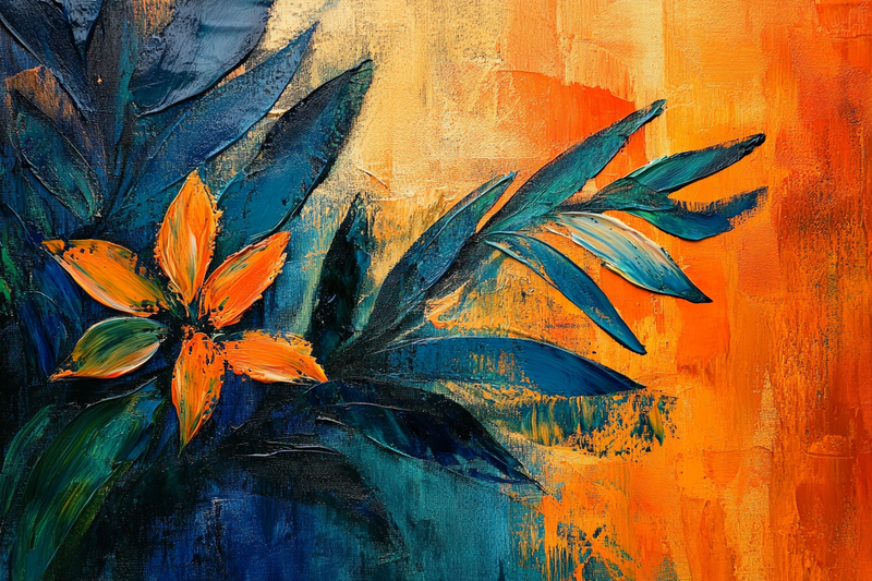 Free Tropical Bloom Art - 4k Floral Masterpiece