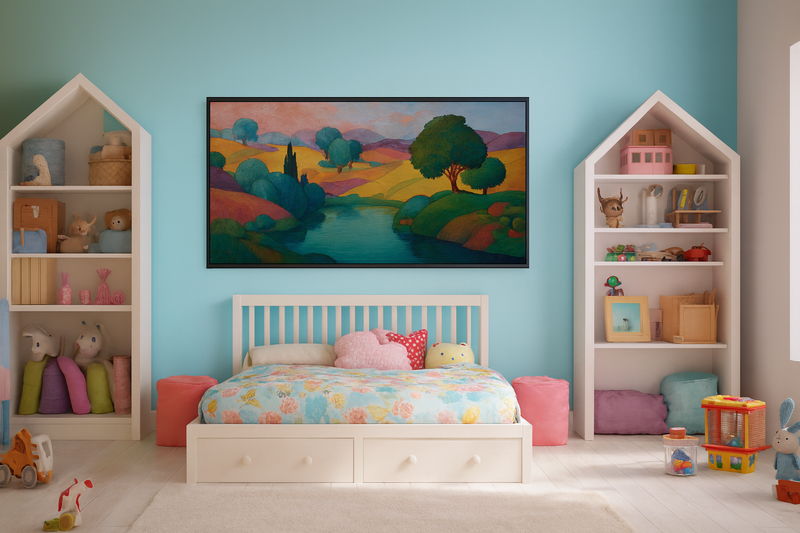 Color Psychology for Kids’ Rooms: How Digital Art Boosts Development