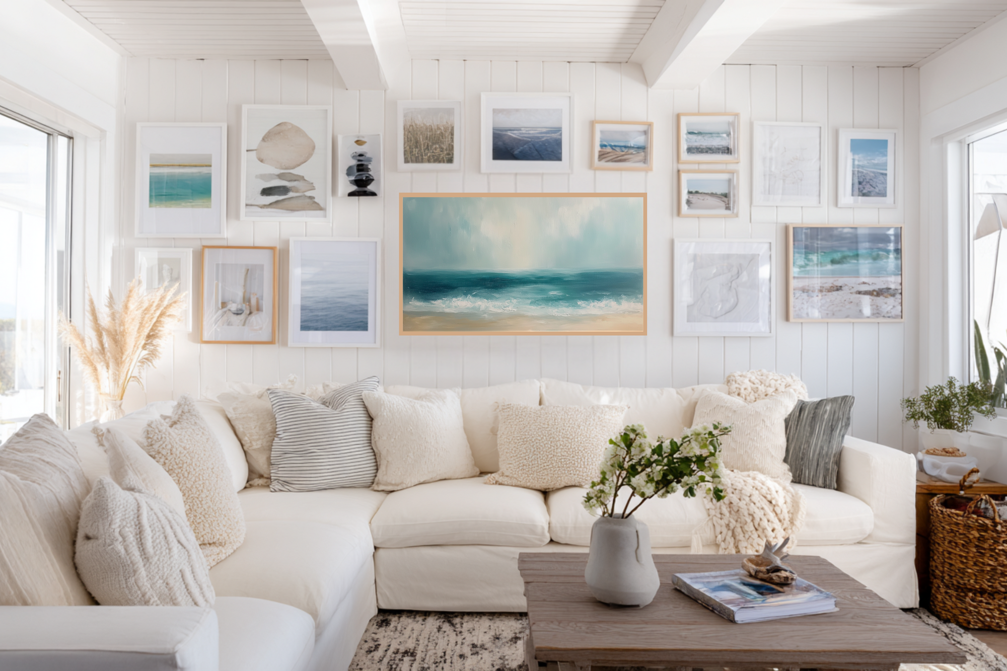 Curated Summer Escapes: 9 Frame TV Artworks for Seasonal Transformation