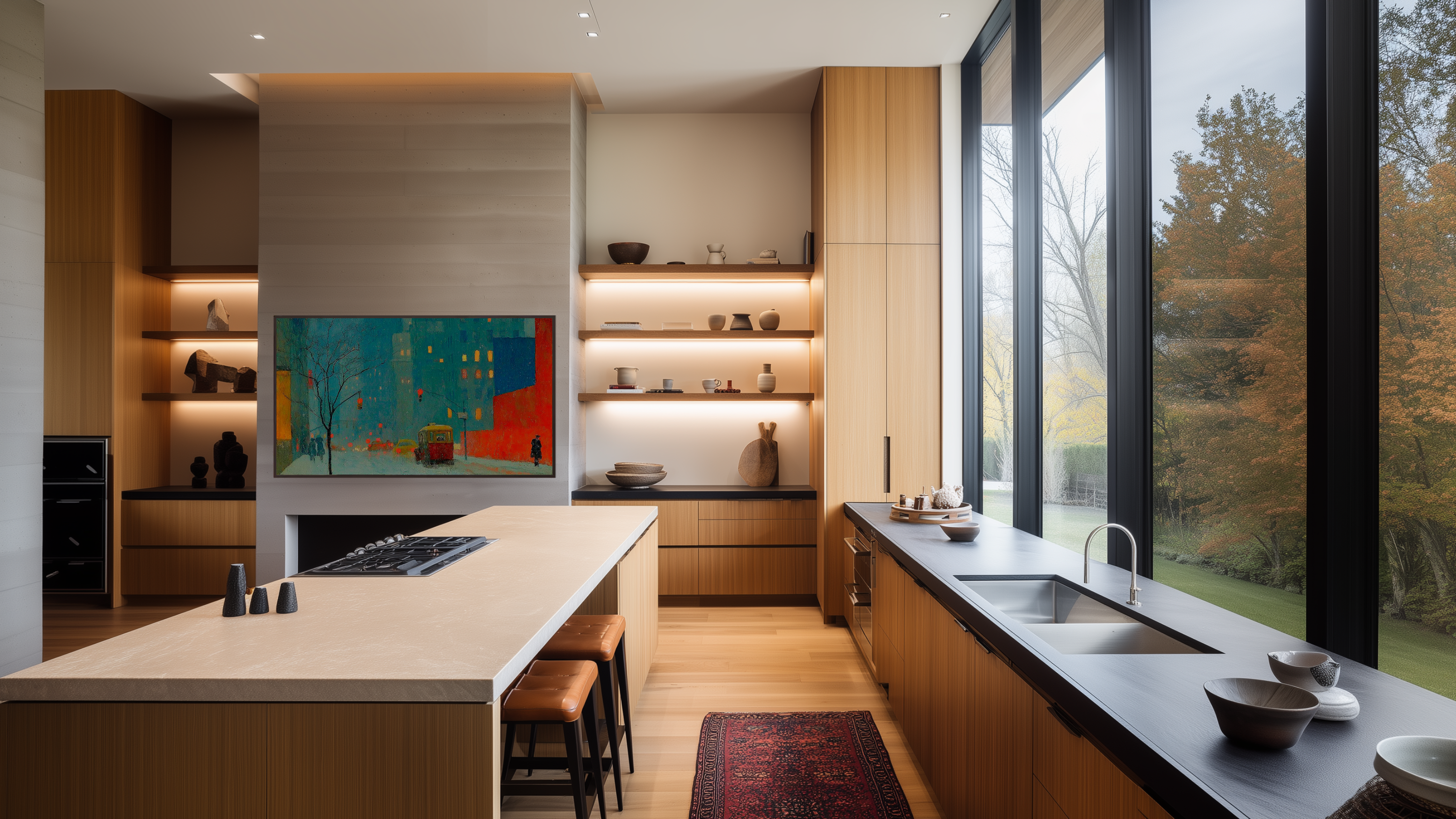 Transform Your Home with Frame TV Art | Modern Interior Design