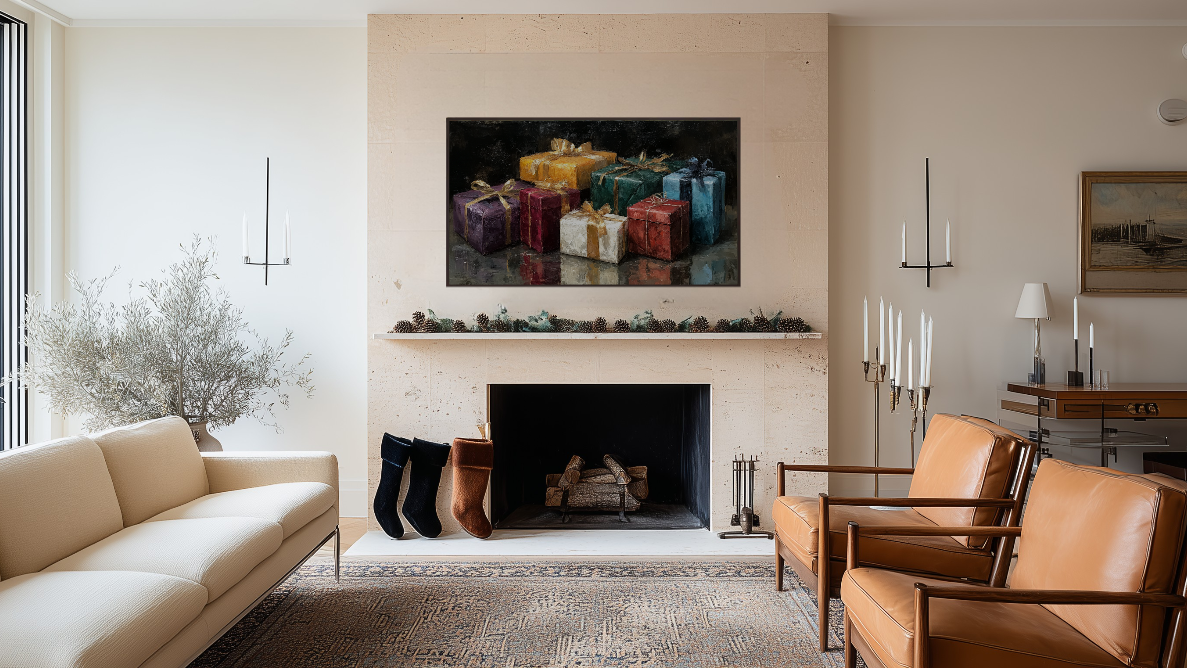 New Holiday Frame TV Art Arrivals for Samsung The Frame