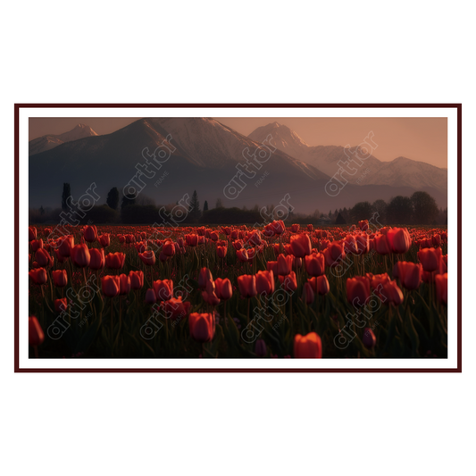 Agassiz Blooms: Vibrant Photography for Samsung’s The Frame TV