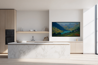 Alpine Meadow Landscape Frame TV Art