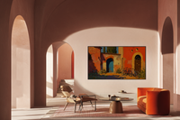 Amber Courtyard Abandoned Bikes