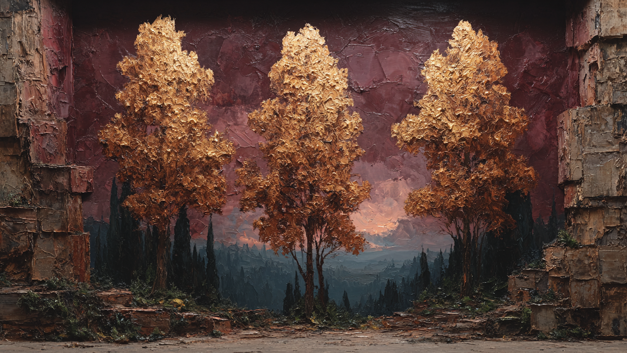 Autumn Mirror Forest