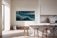 Azure Currents – Fluid Dreams for Samsung Frame TV