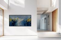 Azure Expression – Abstract Movement for Samsung Frame TV & Hisense CanvasTV