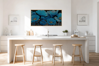 Azure Poppies – Midnight Elegance for Samsung Frame TV
