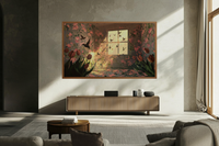 Birds & Bloom Sanctuary – Tulip Room for Samsung Frame TV