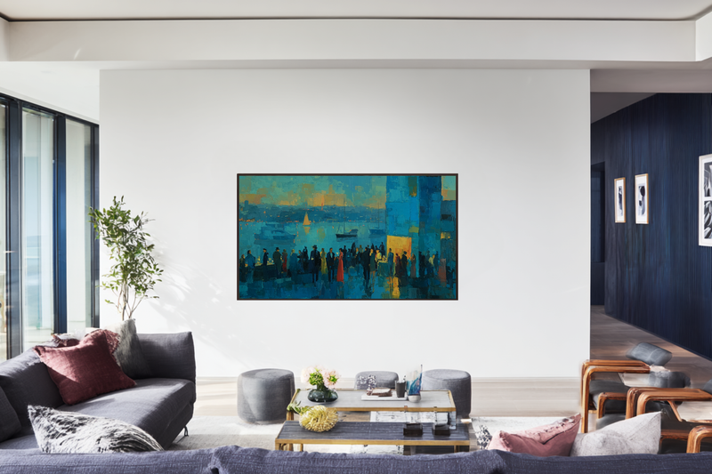 Blue Hour Rooftop Cocktails