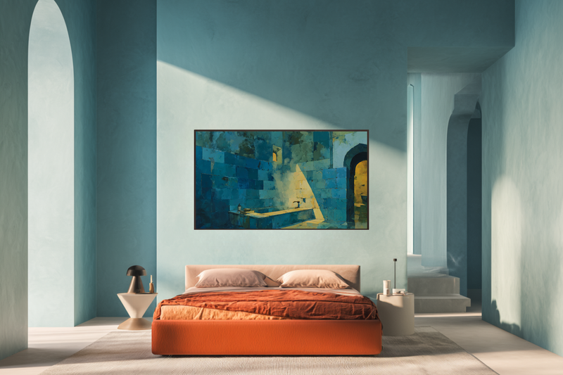 Blue Tile Hammam Interior