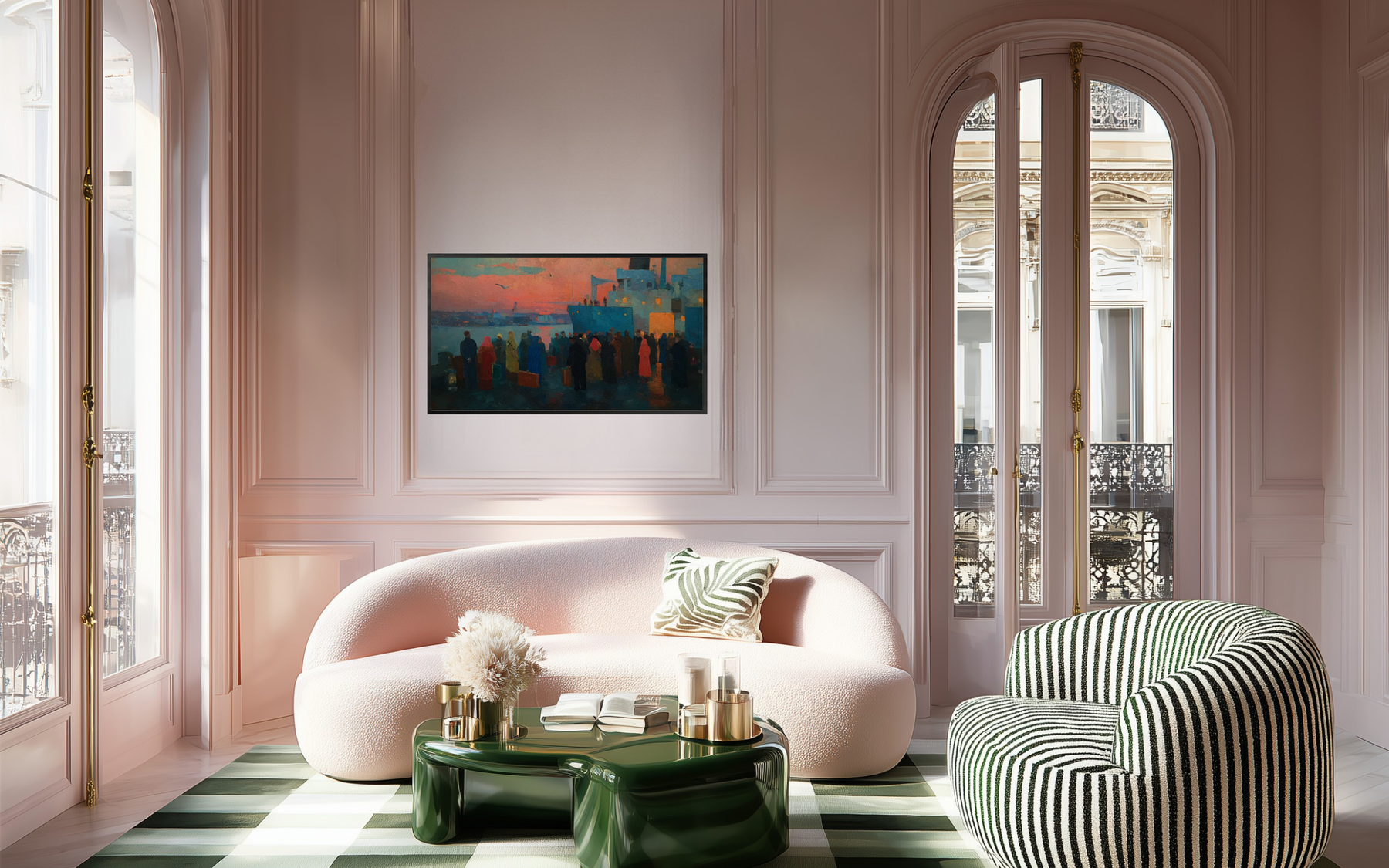 Blush & Mauve bundle — Samsung Frame TV art (4K digital download)