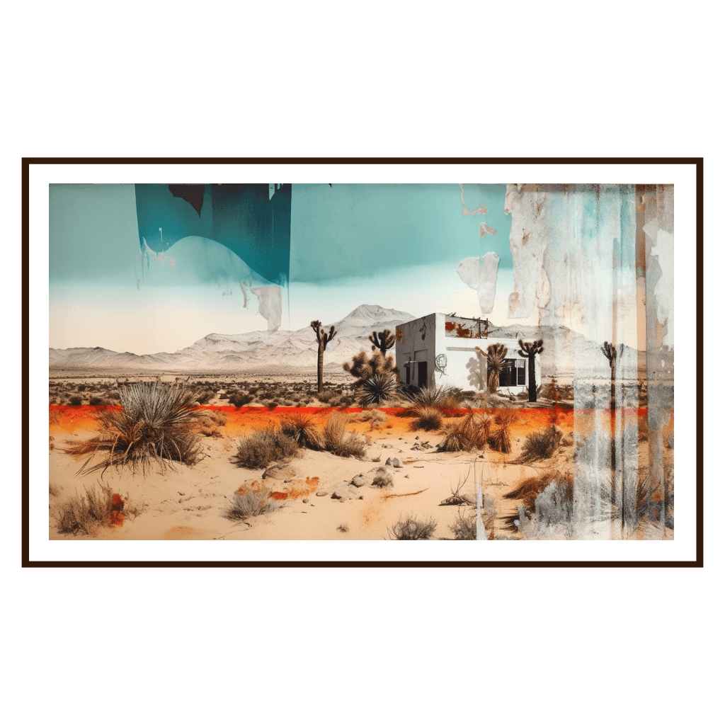 Desert Mirage: Hyperrealistic Art for Samsung’s The Frame TV