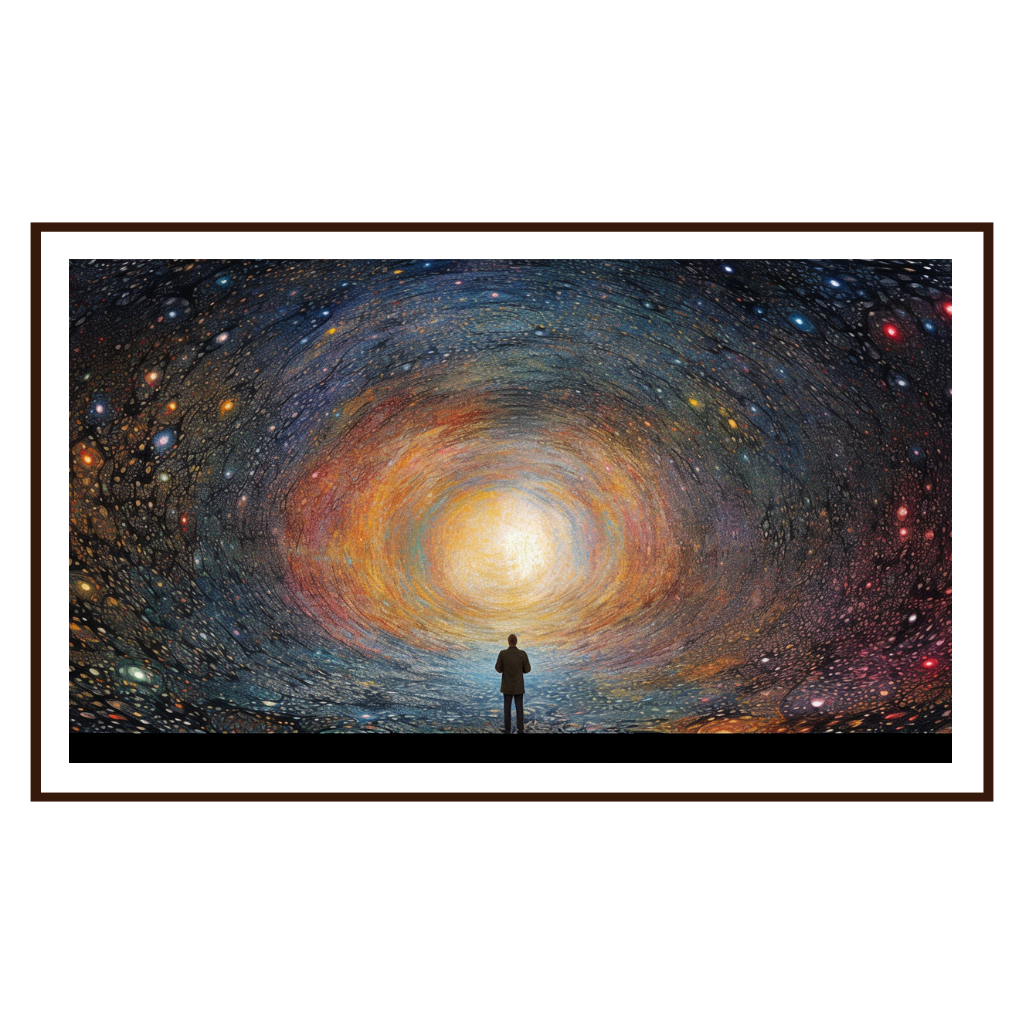 Stellar Serenade: Cosmic Painting for Samsung’s The Frame TV