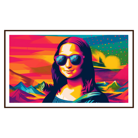 Modern Twist Mona: Remix Art for Samsung’s The Frame TV