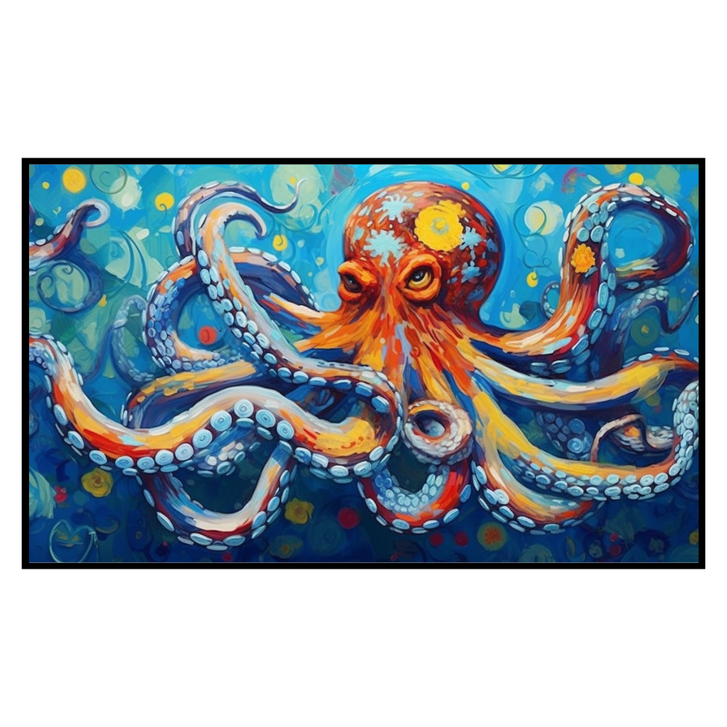 OctoArtistry by Art For Frame (4 pieces)