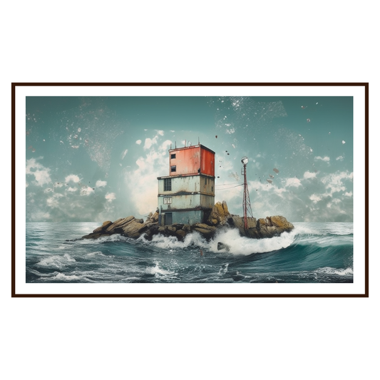 Red Light Tower by Art For Frame