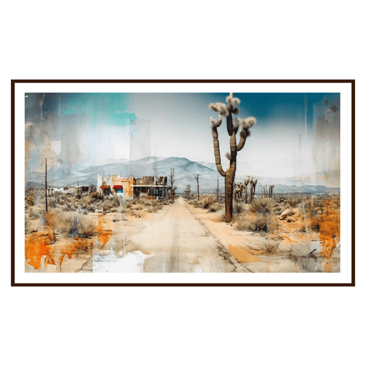 Desert Road by Art For Frame