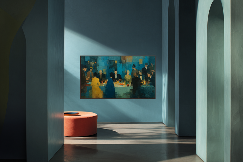 Candlelit Blue Room Dinner