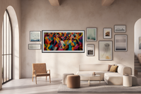 Carnival Fragments – Colorful Celebration for Frame TV & CanvasTV