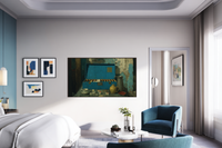 Cerulean Leather Backgammon Set