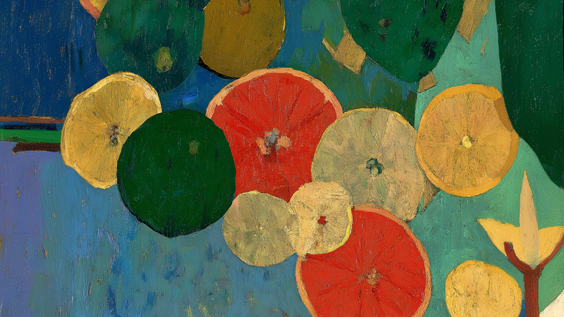 Citrus Still Life – Fauvist Fruit Study for Samsung Frame TV