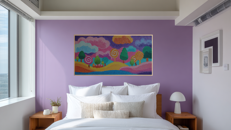 Cloud Candy Dreams - Sky Kids Art for Samsung Frame TV