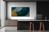 Coastal Convergence – Abstract Geometry for Samsung Frame TV