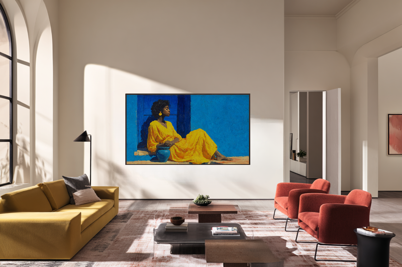 Cobalt Doorway Portrait