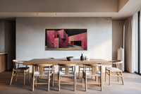Coral Architecture – Bold Geometric Abstraction for Samsung Frame TV & Hisense CanvasTV