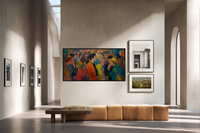 Crowd Dynamics – Festival Energy Art for Frame TV & CanvasTV