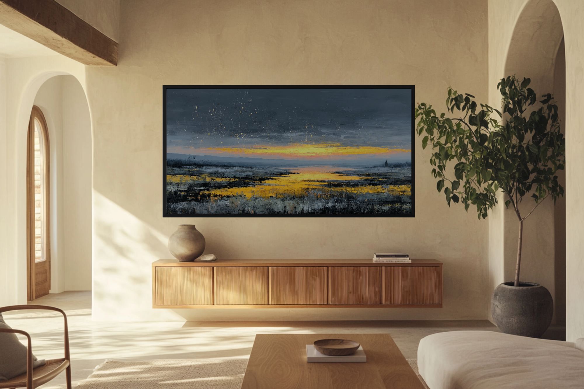 Ember Meadows – Golden Landscape