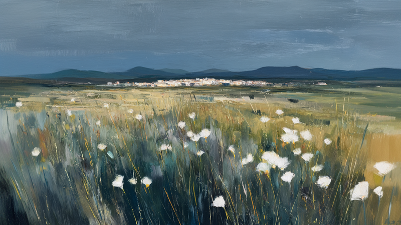 Far Bloom – Windy Field View for Samsung Frame TV