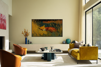 Fox Curled Afternoon Light