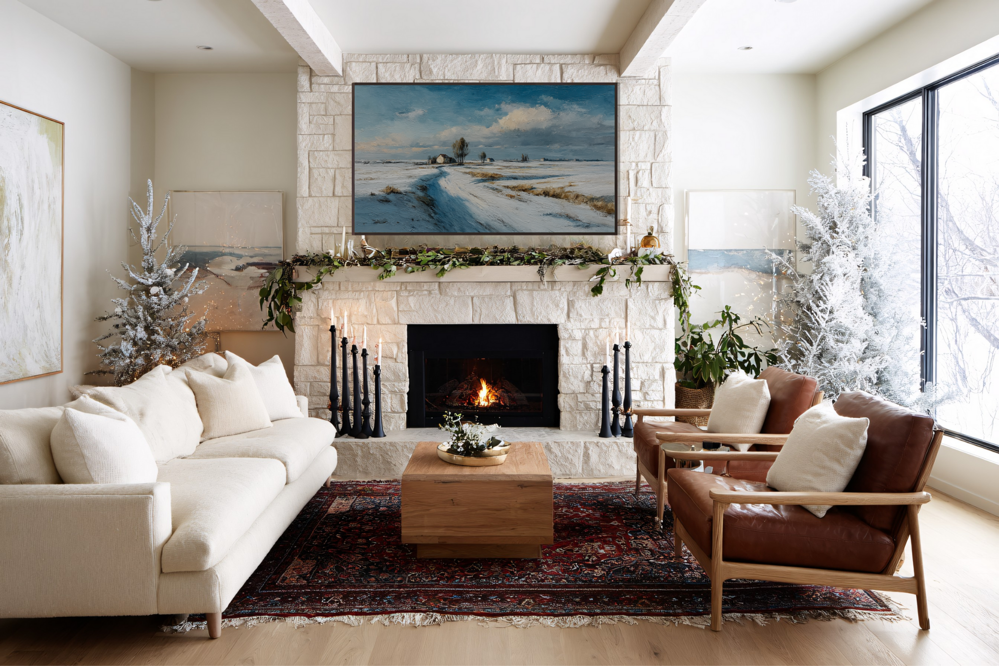 Frozen Marsh Solitude