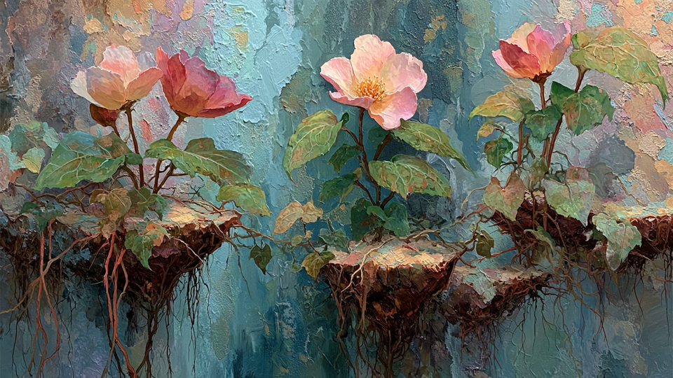 Garden Whispers – Cottage Roses