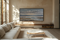 Gentle Shores – Minimalist Coast for Samsung Frame TV & Hisense CanvasTV