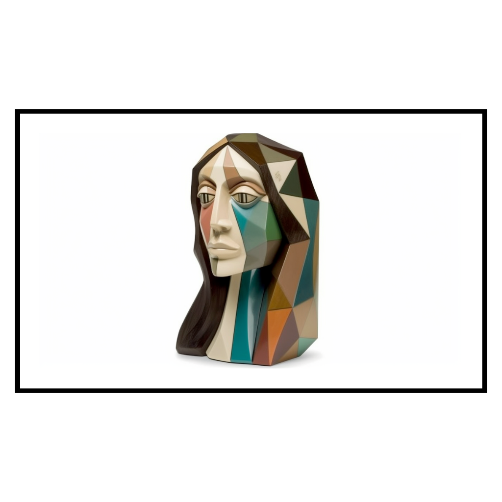 Geometric Dora: Cubist Art for Samsung’s The Frame TV