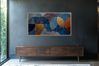 Geometric Harmony – Frame TV Digital Art Abstract (4K Download)