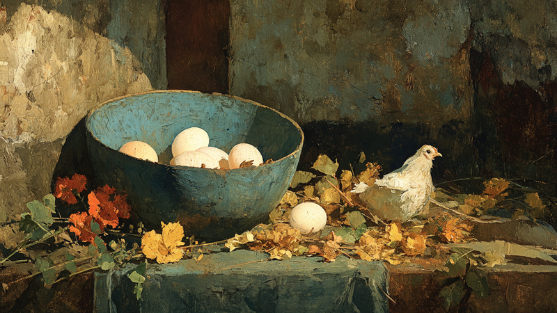 Goose Eggs Grey Ceramic