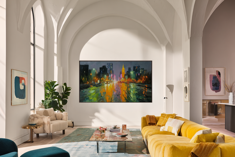 Headlights in the Rain