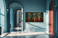 Threshold of Hope — Free Immigrant Portrait for Samsung Frame TV