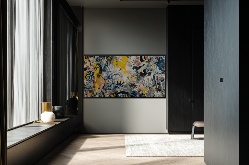 Kaleidoscope Minds – Portrait Collage for Frame TV & CanvasTV