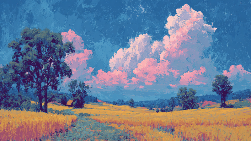 Lavender Horizon