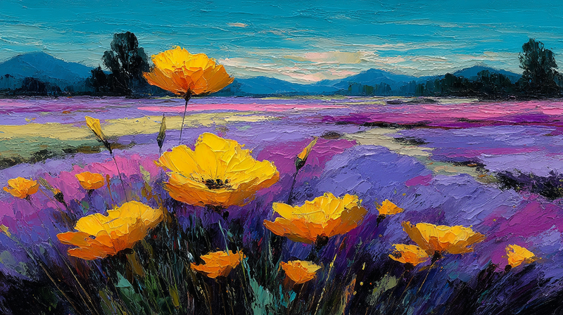 Lavender Symphony – Purple Meadow