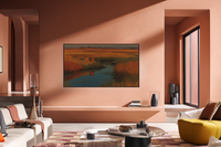 Lion Cubs Sunset Silhouette