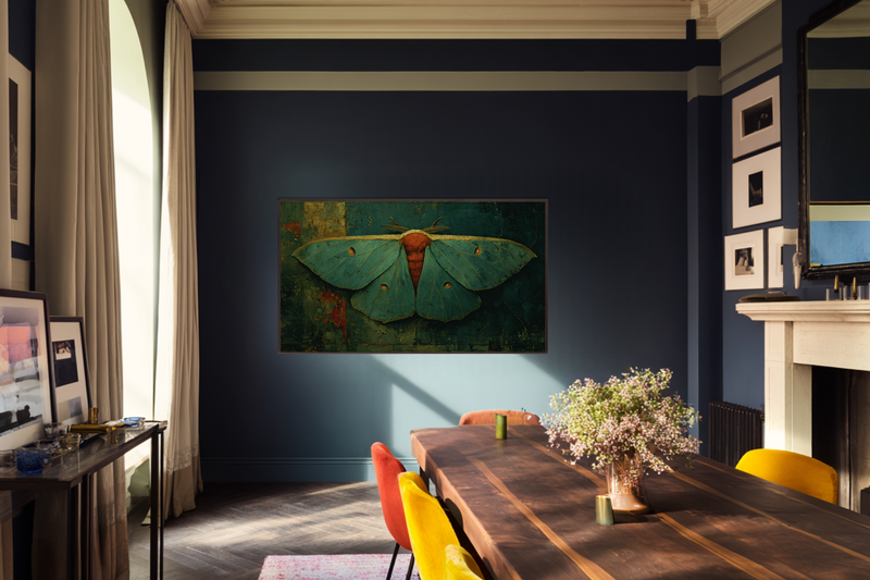 Luna Moth Jade Wings