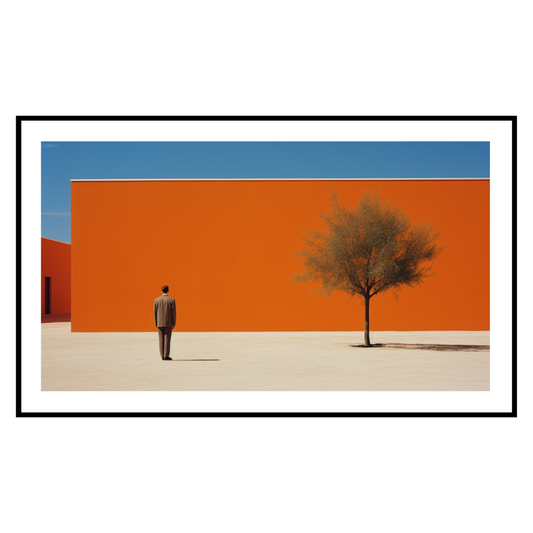 Man Against Orange for Samsung’s The Frame TV