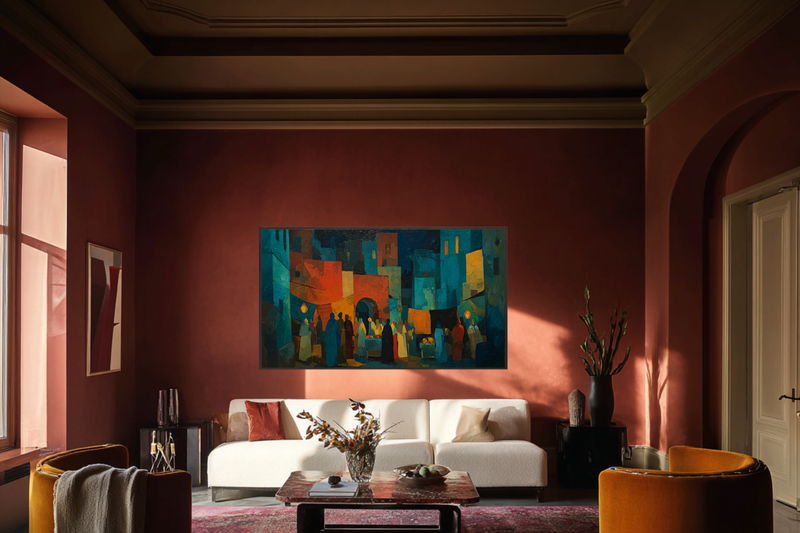 Marrakech Lantern Souk Night